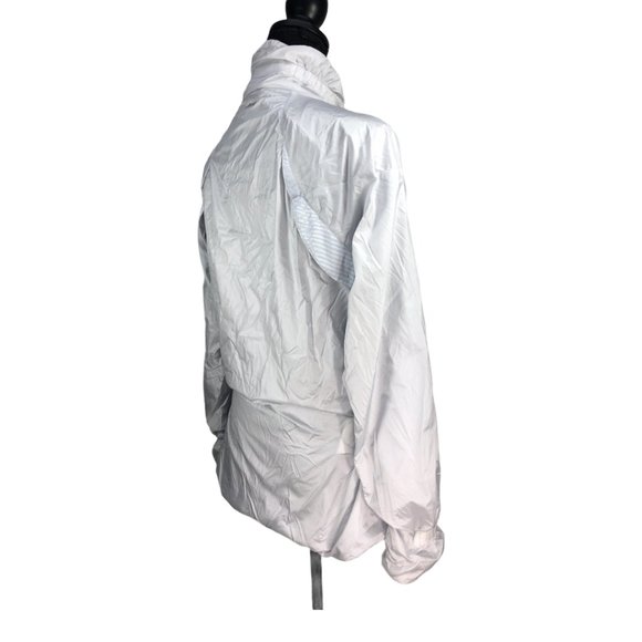 Light Gray ADIDAS Lightweight Jacket Sz Small - Picture 6 of 15